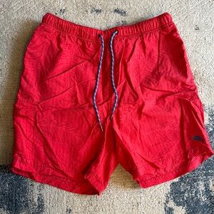 Tommy Bahama Red Swim Shorts